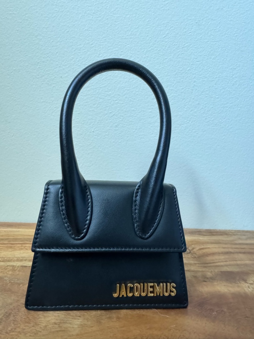 Le Chiquito Jacquemus Black Mini Leather Bag